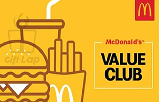 McDonald’s McCafe Gift Card-Gold
